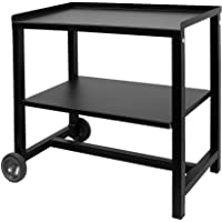 Imex El Zorro 71577 Carro sin bandejas laterales metálicas 962 x 40 x 69 cm- NEGRO
